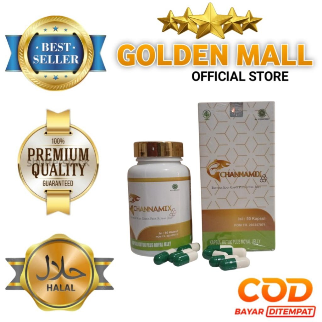 Terlaris Channamix Kapsul Kutuk Albumin Channamix 50 Kapsul Asli