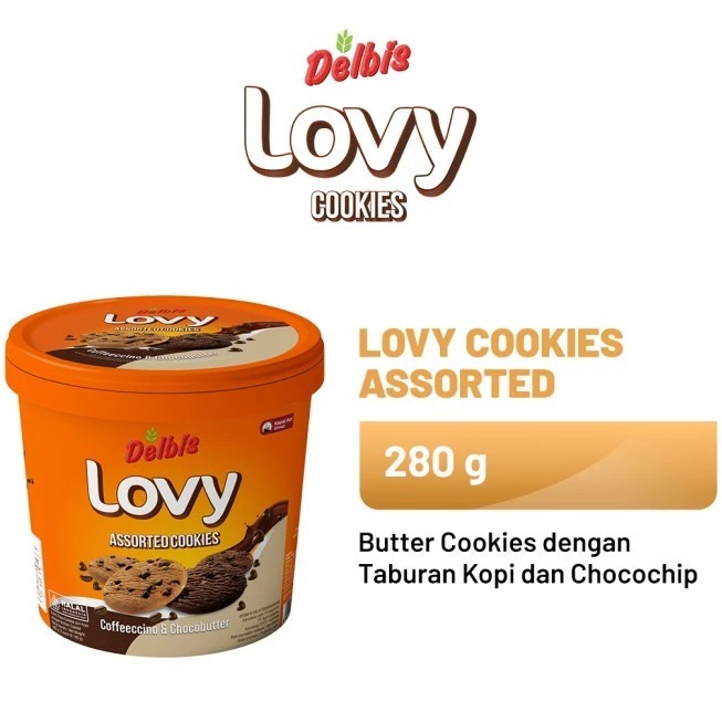 Delbis Lovy Cookies Assorted