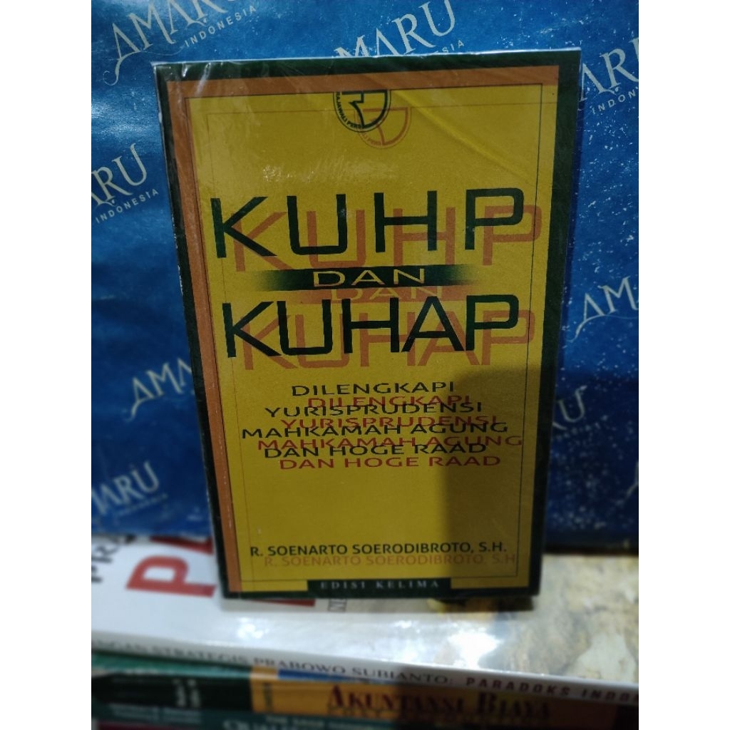 ORIGINAL BUKU KUHP DAN KUHAP
