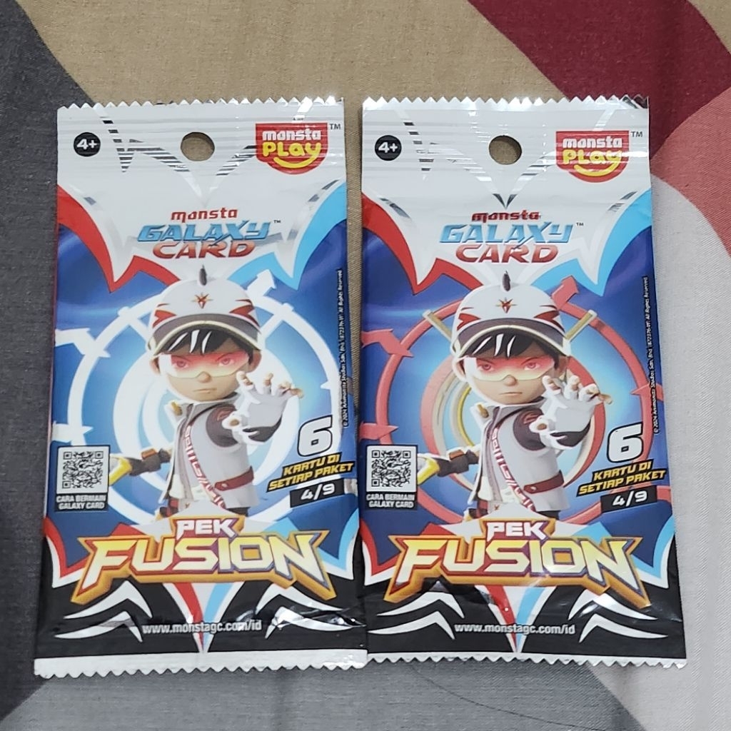 Monsta galaxy card pek fusion