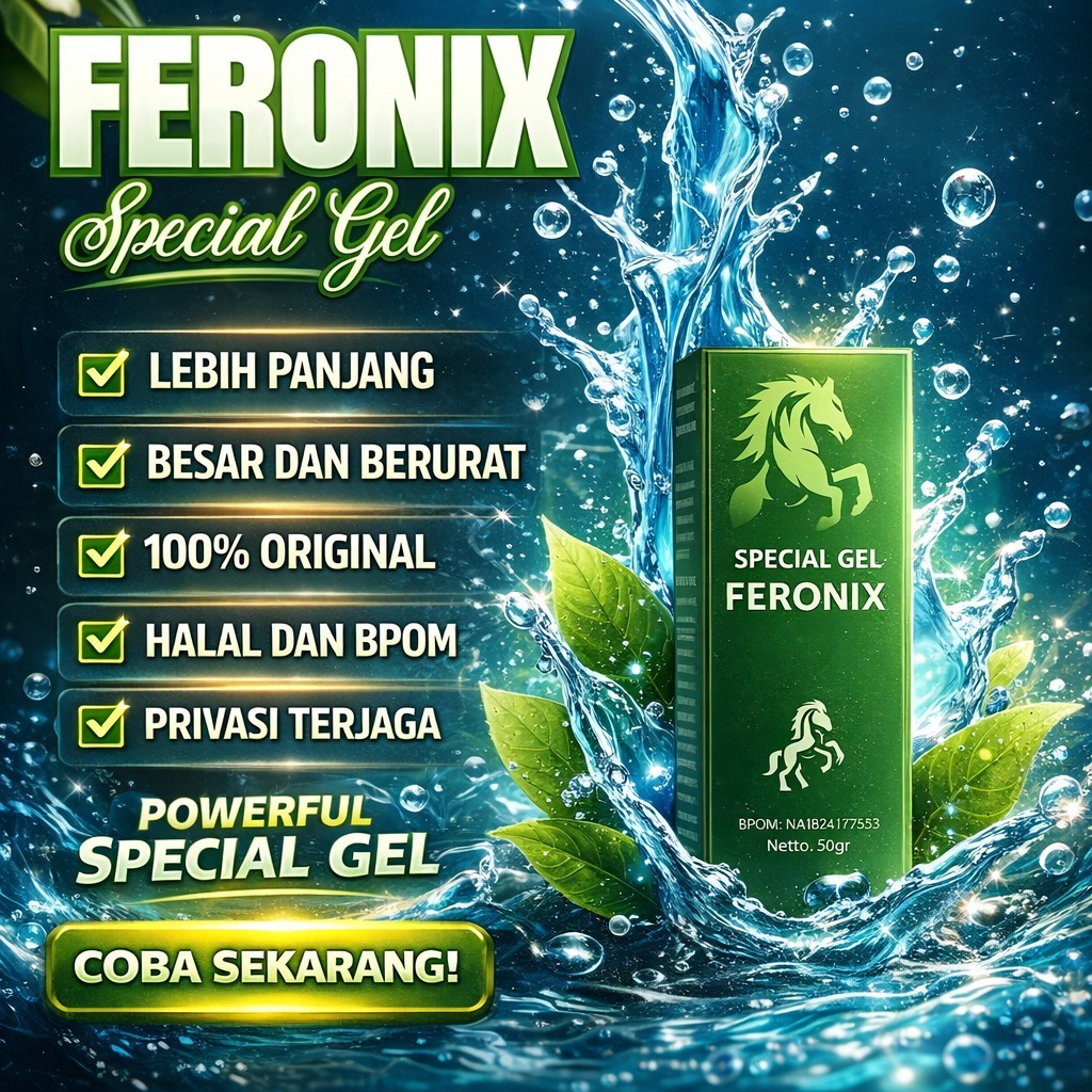 PEMBESARPENIS FERONIX GEL OBAT PEMBESARKELAMINPRIA AMPUH PERMANEN PRIVASI AMAN