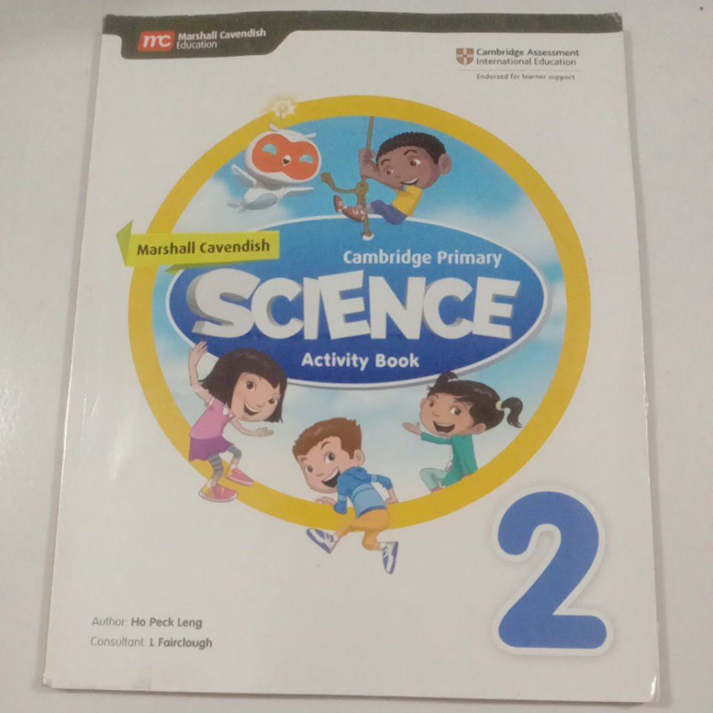 Cambridge Primary Science Activity Book 2 ( Original ) #Marshall Cavendish