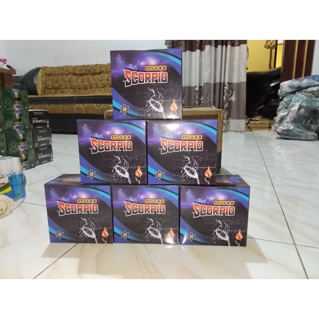 korek api gas Magnet Scorpio G2000 isi 50 pc