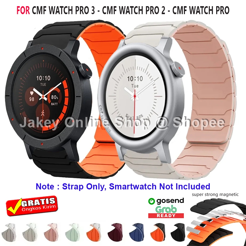 Strap Tali Jam For CMF WATCH PRO 3 - CMF WATCH PRO 2 - CMF WATCH PRO by Nothing  - Model Magnetic Si