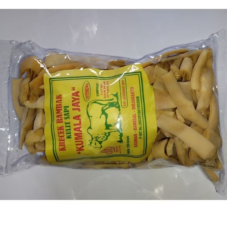 Rambak Mojokerto / Rambak Kulit Sapi Kumala Jaya / Rambak Dian Putri Jaya 500 gram