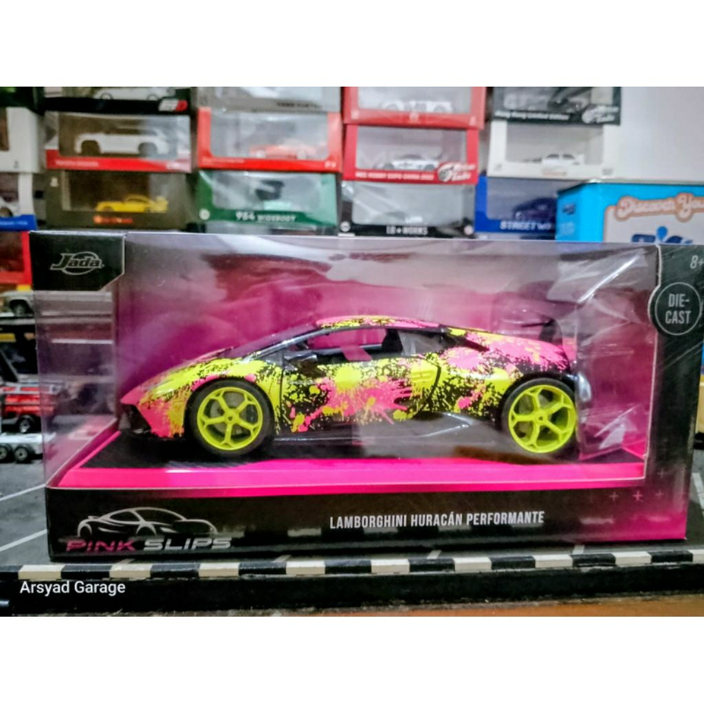 Diecast JadaToys Jada Toys Lamborghini Huracan Performante Skala 24 Segel
