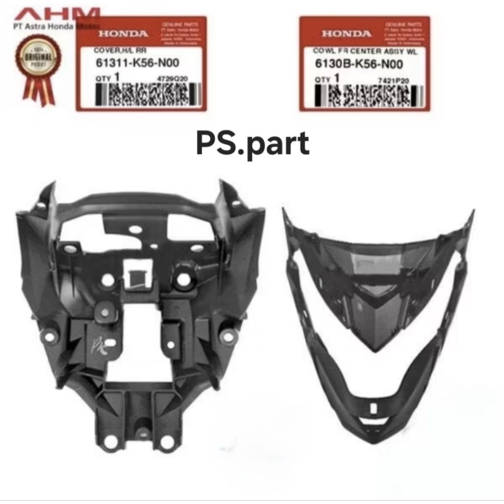 6130B-K56-N00 - 61311K56-N00 BATOK LAMPU DEPAN BELAKANG HONDA SONIC 150 R ORIGINAL AHM