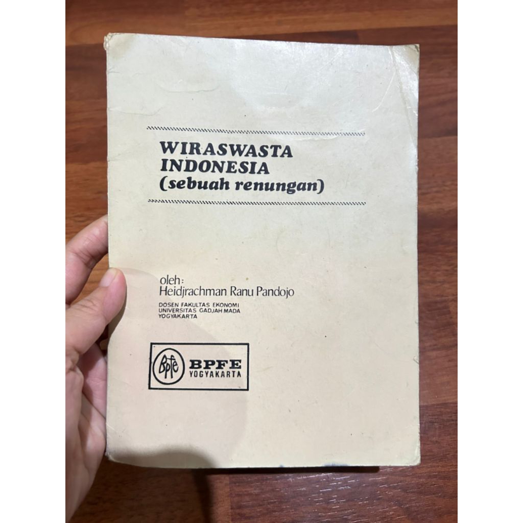 Buku WIRASWASTA INDONESIA (sebuah renungan)