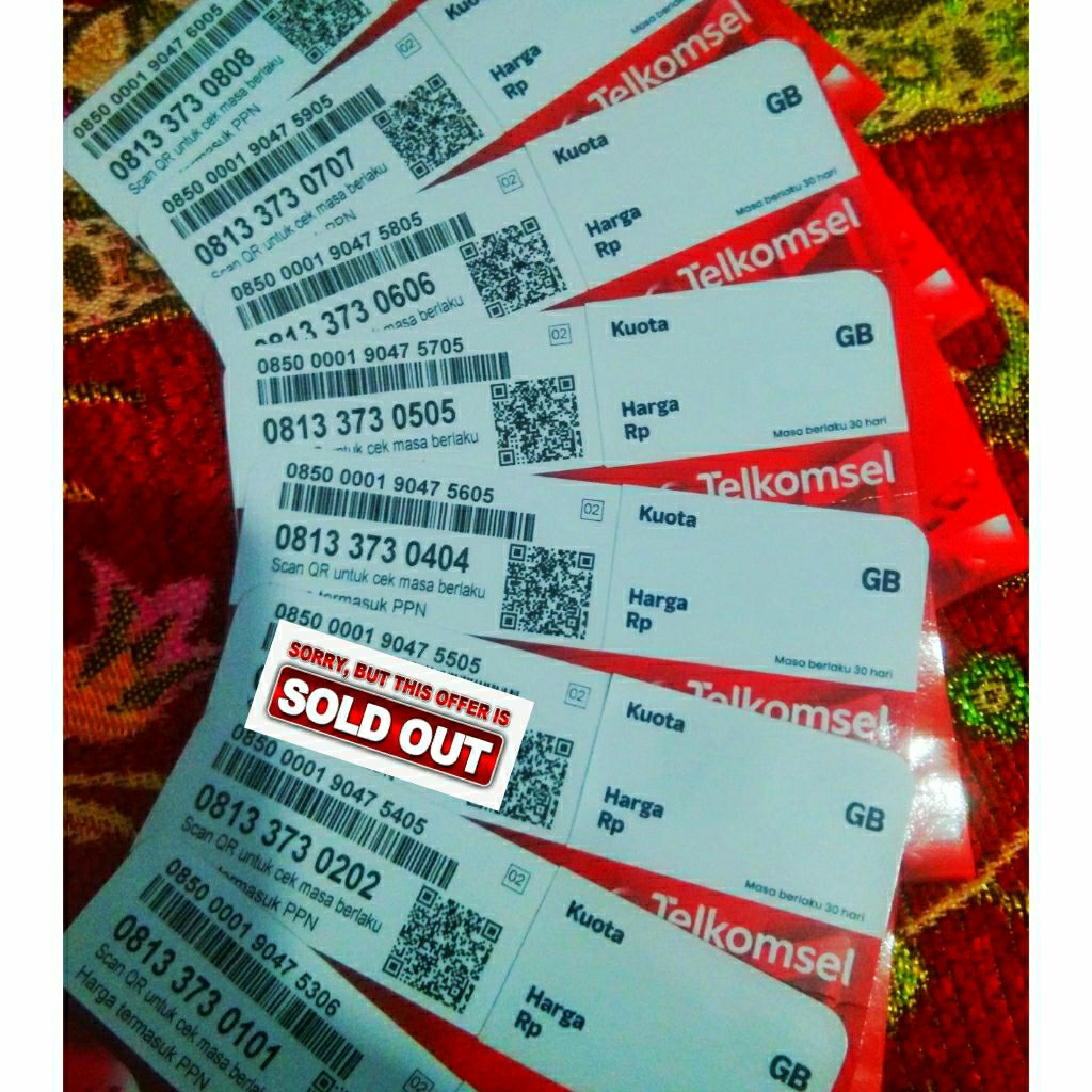 SIMPATI NOMOR CANTIK ABAB 0101 0202 0404 0505 0606 0707 0808