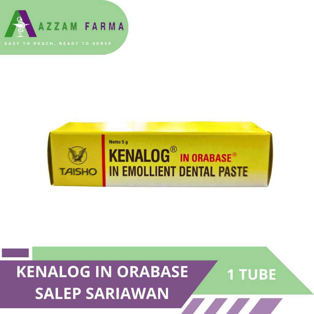 Kenalog in Orabase Salep Sariawan – Redakan Nyeri & Peradangan dengan Cepat