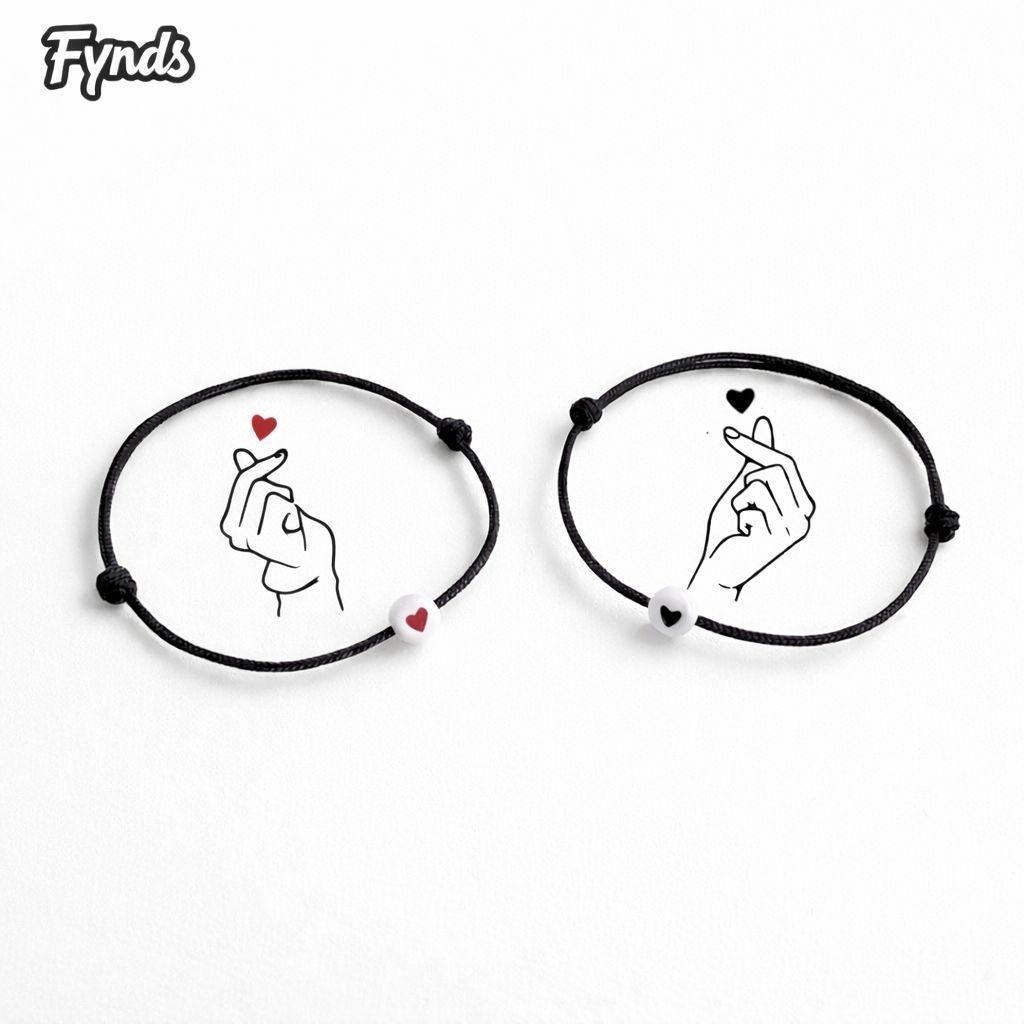 Gelang Couple Love Gelang Pasangan Sahabat Minimalis Pria Wanita Aesthetic
