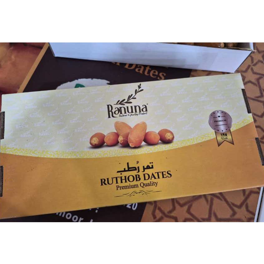 Kurma Muda Ruthob 1kg Kurma Ruthob Libya Fresh Frozen Kurma Ruthob Kemasan 1kg Kurma Muda 1kg Kurma 