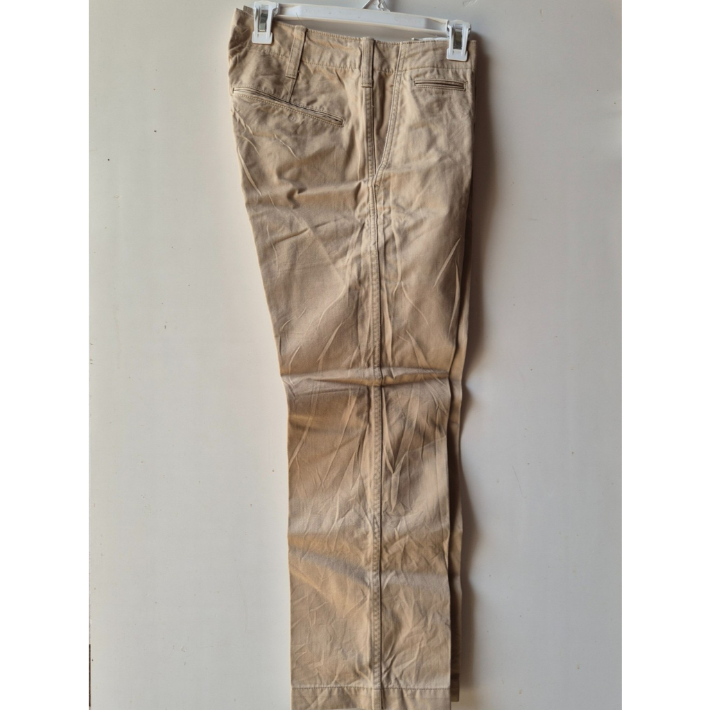 UNIQLO Cotton Vintage Original Wash Chino Long Pants Celana Panjang Chinos Pria Size 30