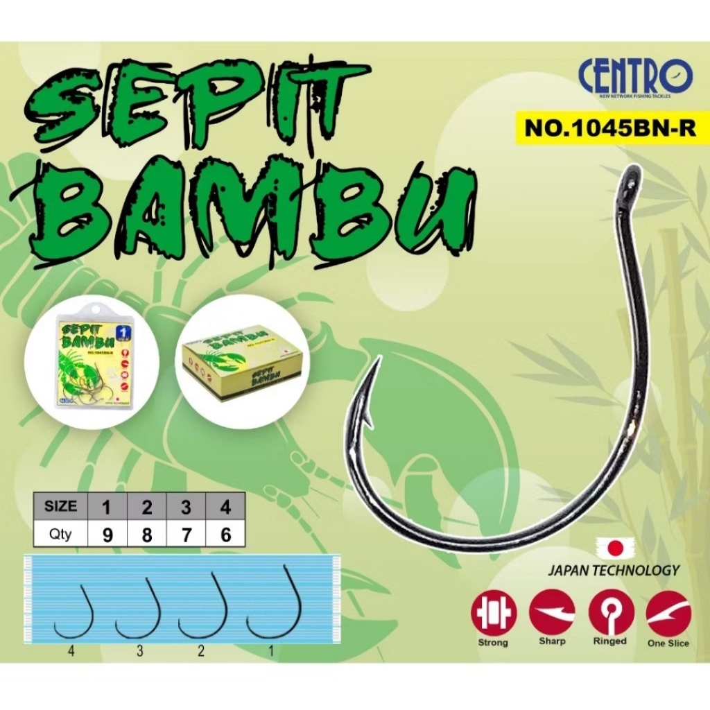 kail udang sepit bambu centro