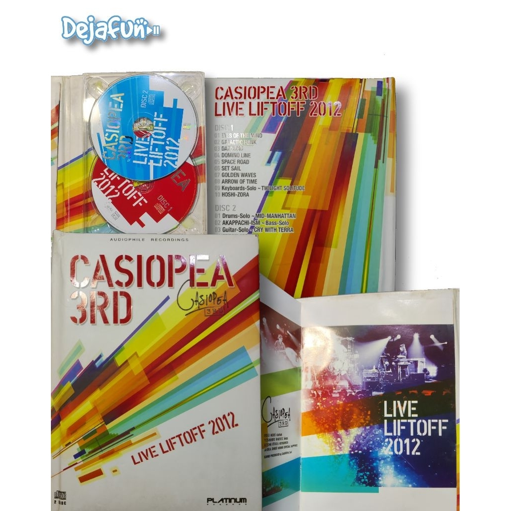 CD Casiopea Live Liftoff 2012 - Audiophile Record