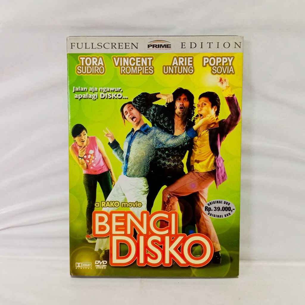 DVD Benci Disko - Tora Sudiro Vincent Rompies