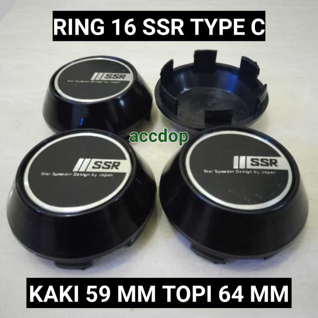 Dop Velg Racing Mobil Ring 16 SSR Type C
