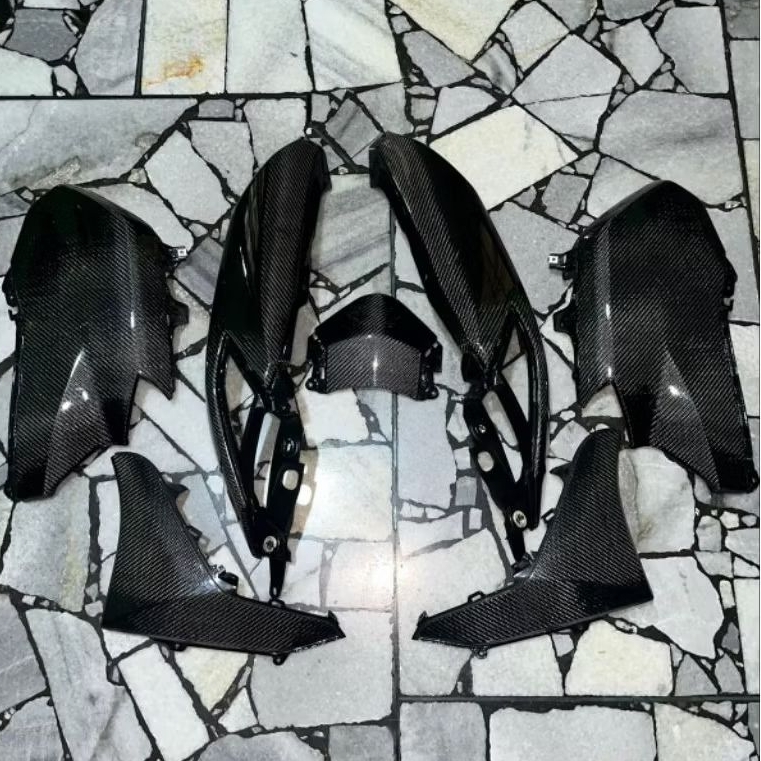 body nmax new karbon kevlar twill