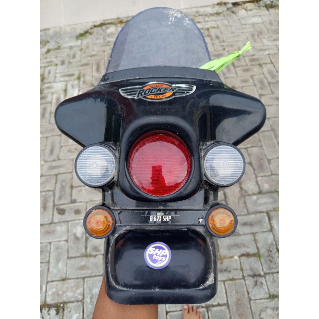 Cover Lampu depan sepeda anak jadul bekas