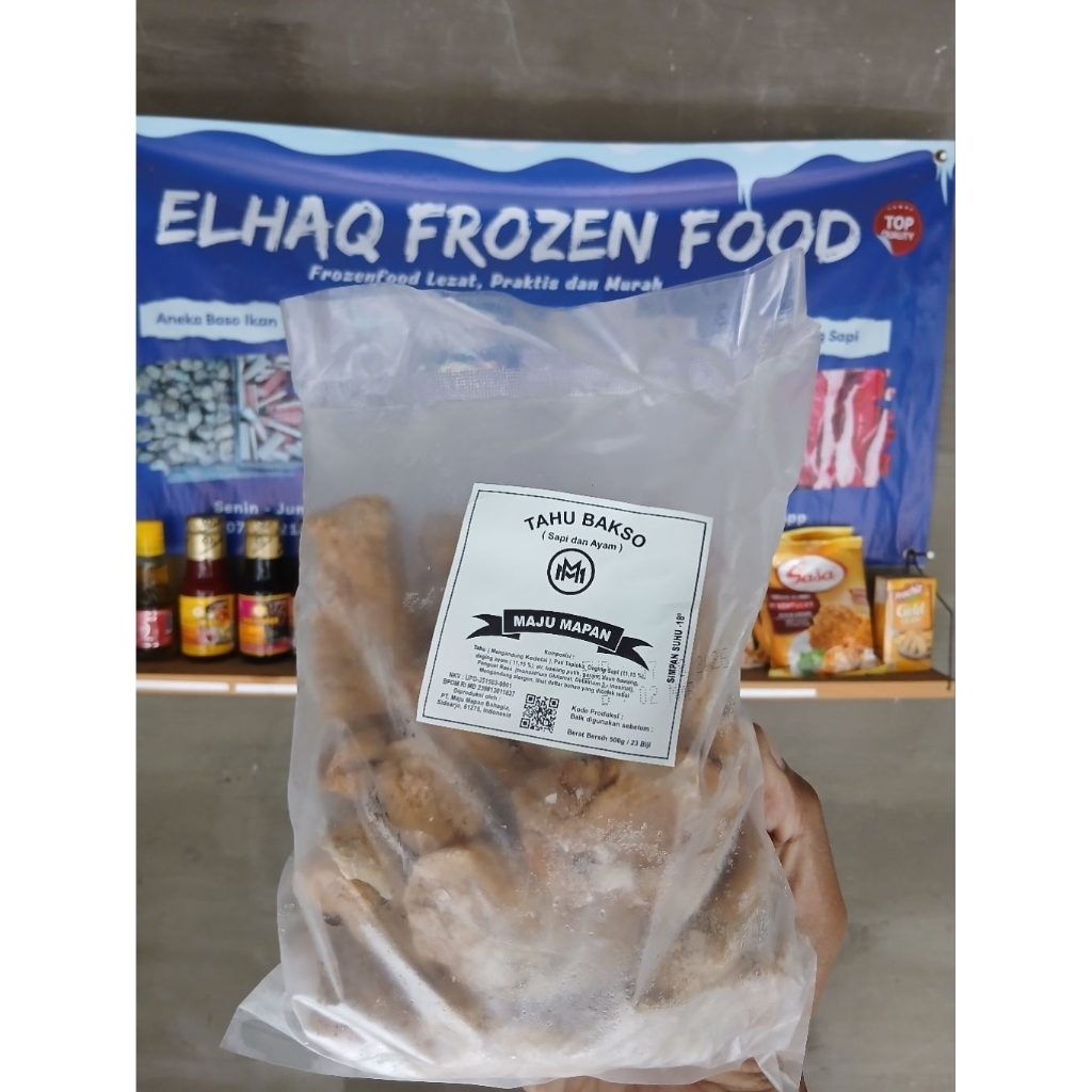 Maju Mapan Tahu Bakso 500grm
