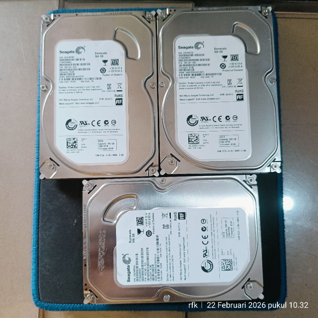 Hardisk PC 500GB Seagate Sentinel 100