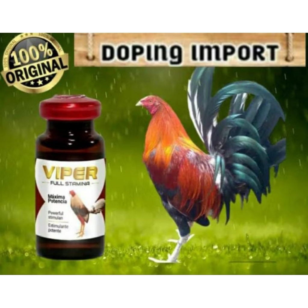 Doping Ayam import Injeksi/suntik VIPER FULL STAMINA