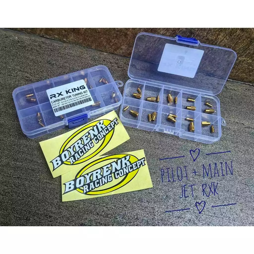 SPUYER SET FIZ R| RXK | RX KING PILLOT DAN MAINJET- BOYRENK RACING CONCEPT