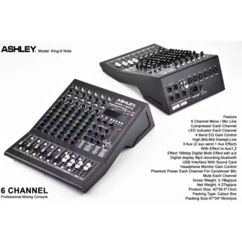 MIXER ASHLEY KING 6 Note