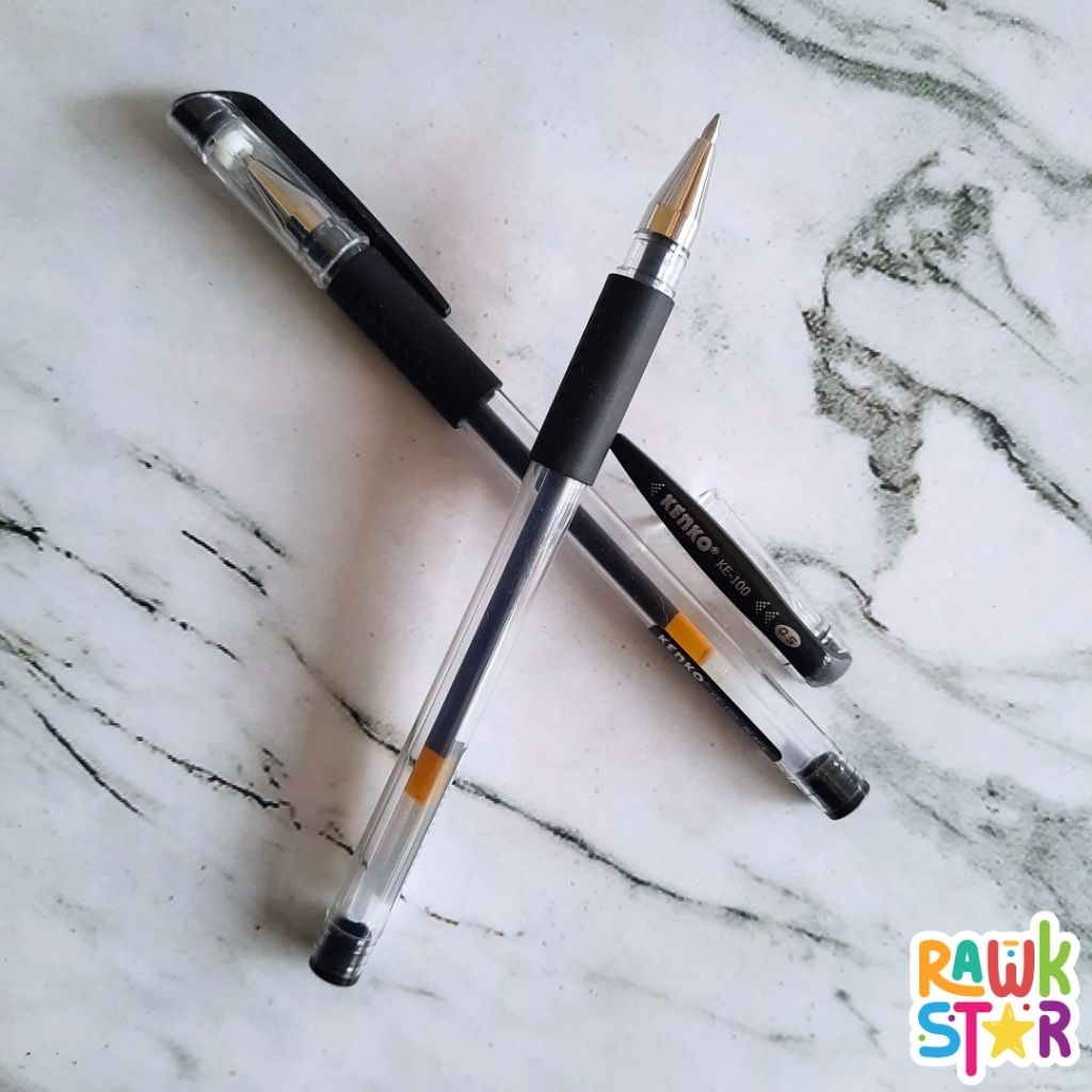 Kenko Pulpen Gel Hitam KE-100