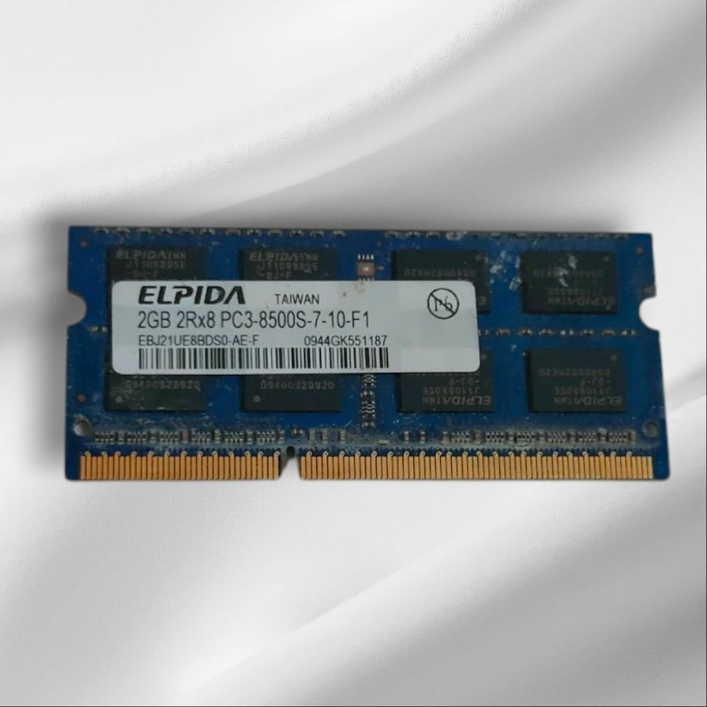  RAM laptop Elpida DDR3 2GB (PC3-8500S)