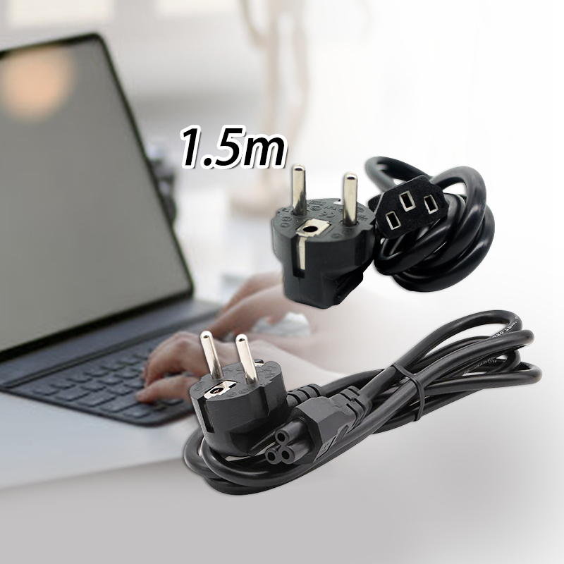 Kabel Power Adaptor Charger Laptop  Kabel Power Laptop 3 Hole Kabel Adaptor