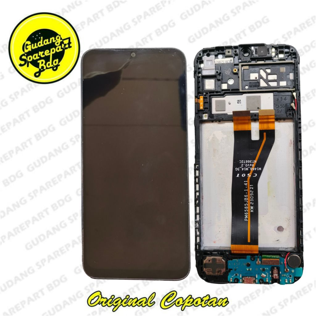 LCD Samsung A14 Original Copotan