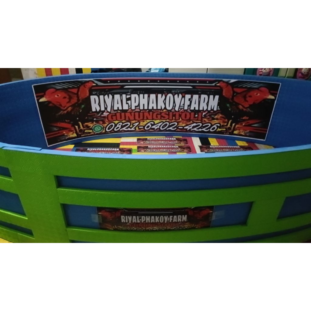 Geber ayam Tebal 4cm Diameter 3,5m