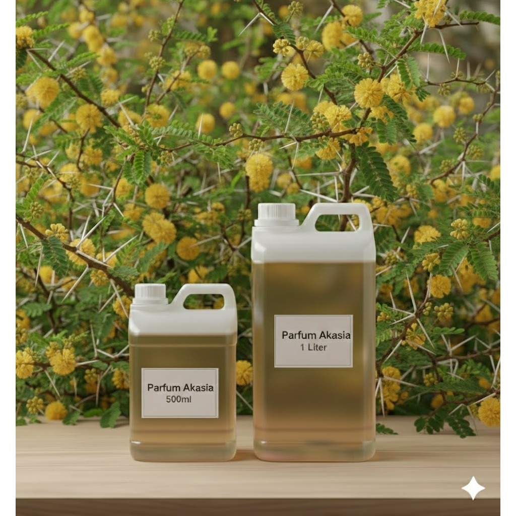 PARFUM BADAN/LAUNDRY AKASIA (BIBIT ORI)