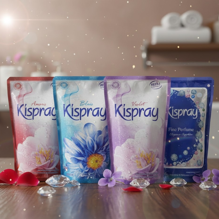 KISPRAY / KISPRAY REFIL 280ML VIOLET / KISPRAY REFIL 280ML BLUIS / KISPRAY REFIL 280ML AMORIS / KISP