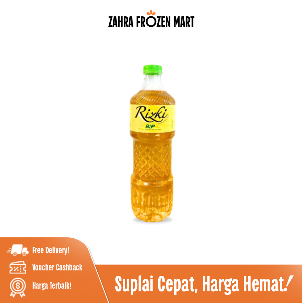 Minyak Rizky 800ml - Zahra Frozen Mart