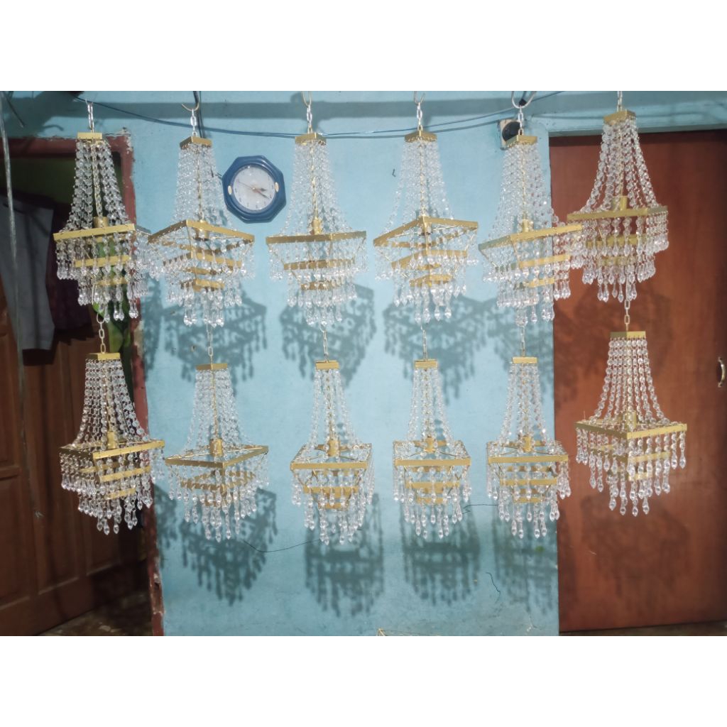 lampu hias kristal dekorasi