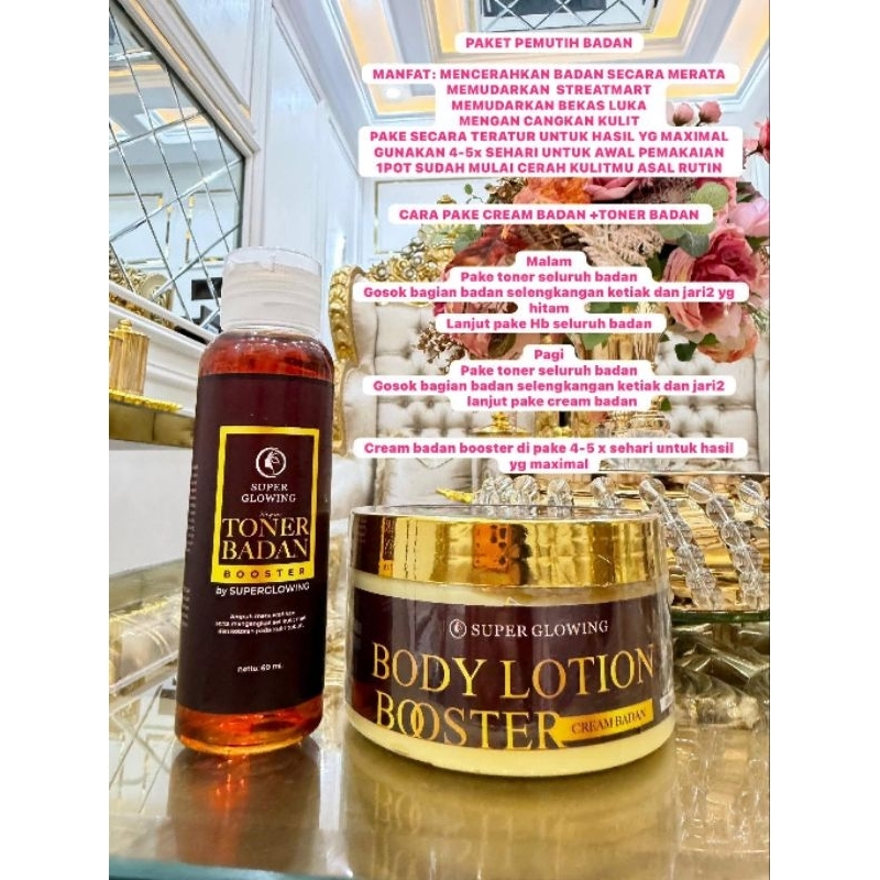 hb+toner badan super glowing