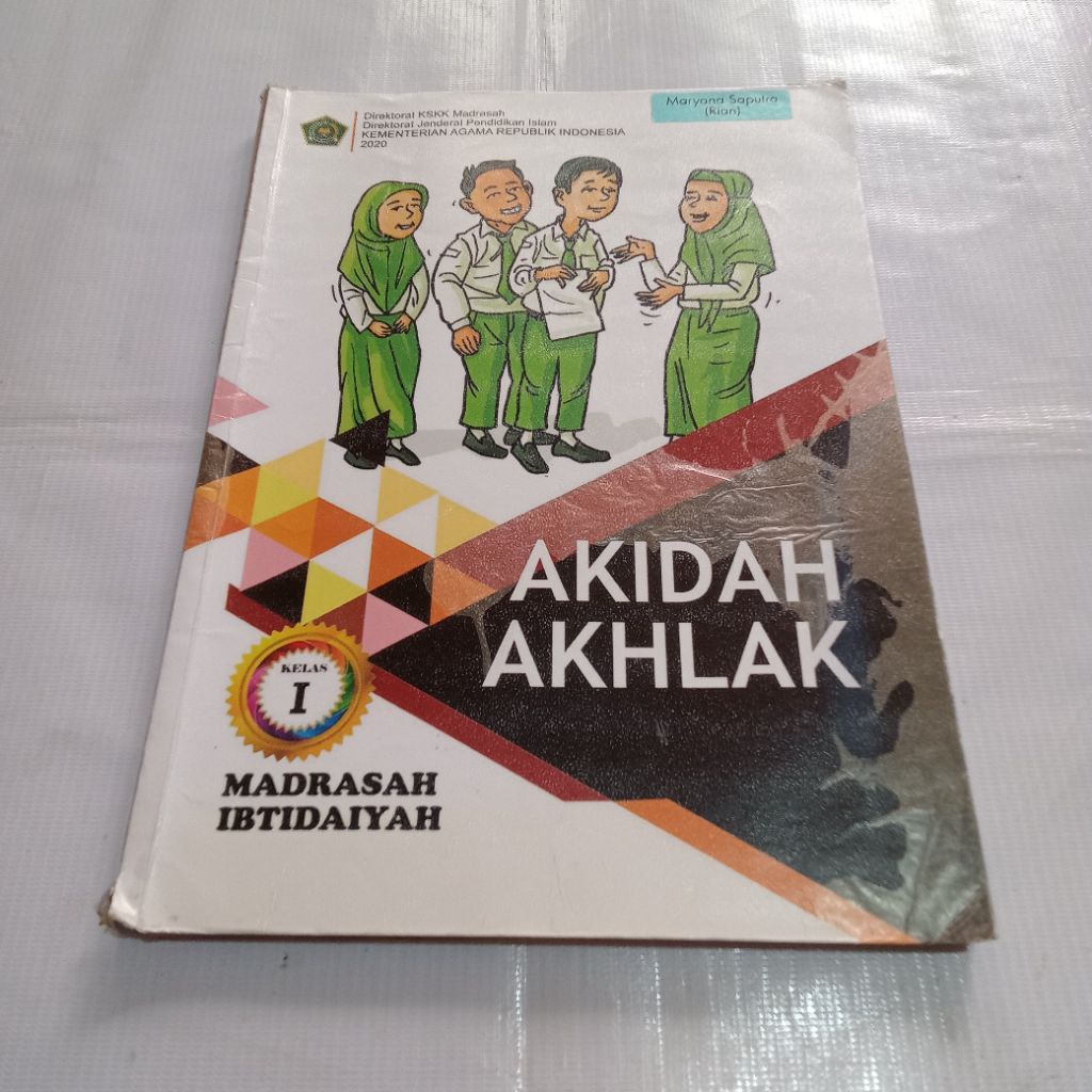 AKIDAH AKHLAK UNTUK KELAS 1 SD MADRASAH IBTIDAIYAH