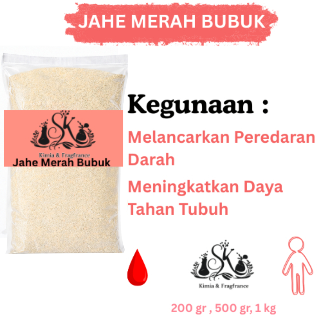 Jahe Merah Bubuk / Serbuk Jahe Merah