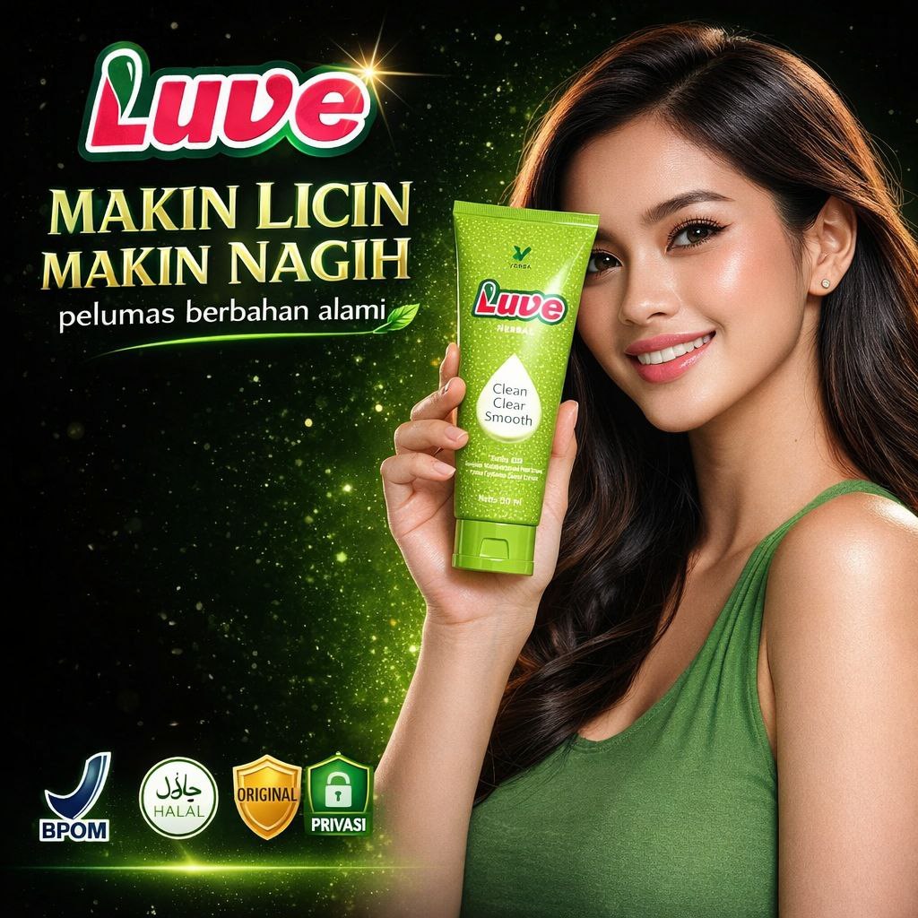 Verba Luve - Perawatan Kesehatan Pelicin - Pelumas Pria dan Wanita ORIGINAL BPOM