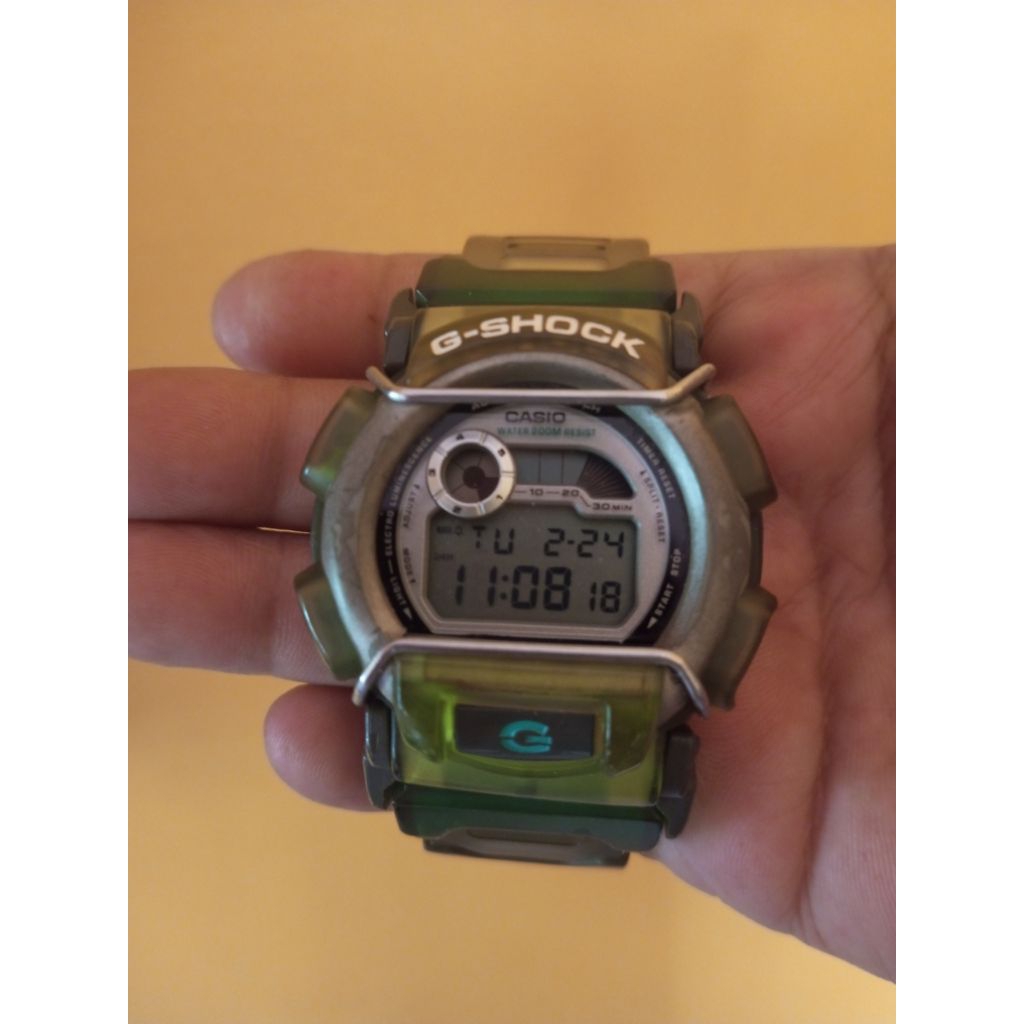 Original CASIO G-Shock DW-003 Jelly Transparan+Bullbar