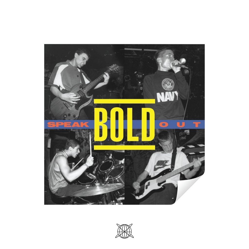 Sticker Band BOLD Vinyl | Stiker Band Rock Metal Hardcore Punk Hiphop