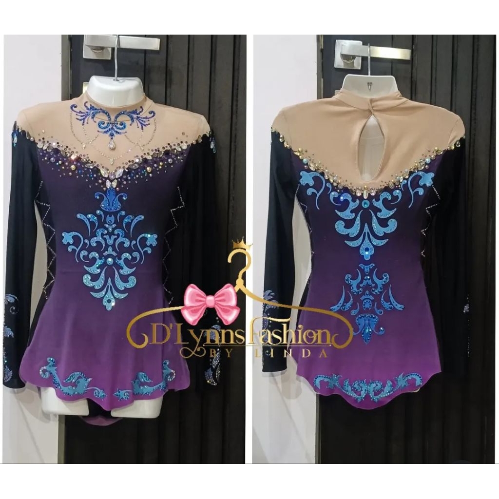 PrelovedBaju Ritmik,  Baju Ice Skating, Leotard