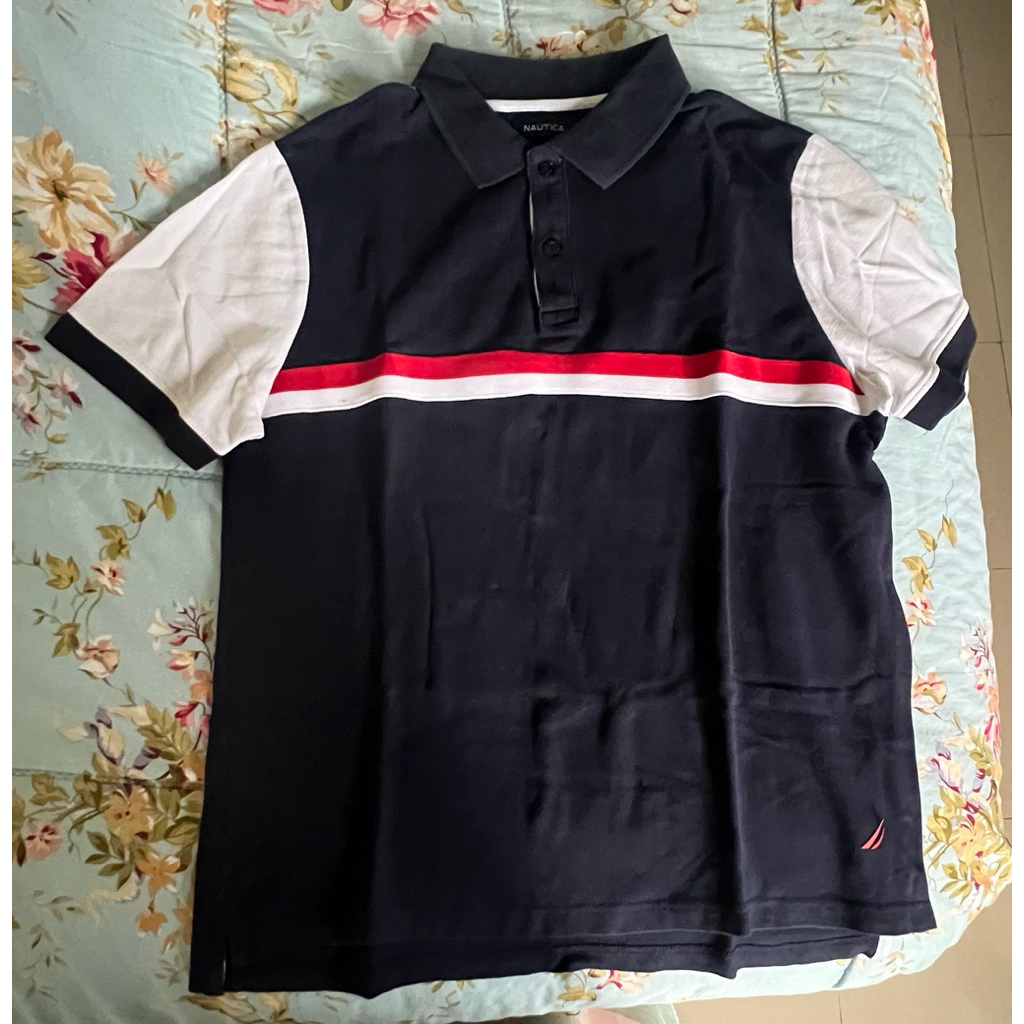 Polo Biru Nautica