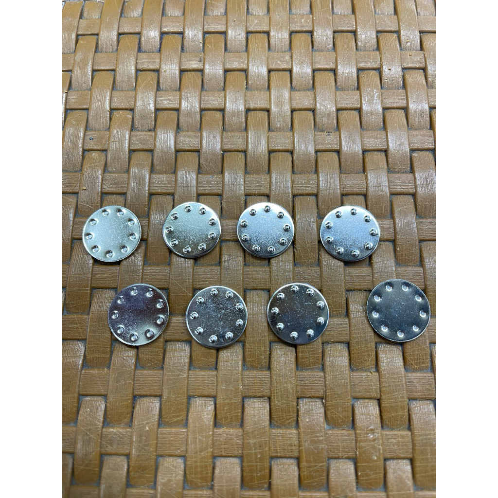 Plat Magnet Bulat 20mm  Plat Besi untuk Magnet Nickel Satuan PREMIUM