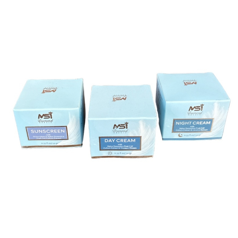 MSI CREAM SIANG MALAM SUNSCREEN WAJAH ALAMI Day Cream Night Cream MSI