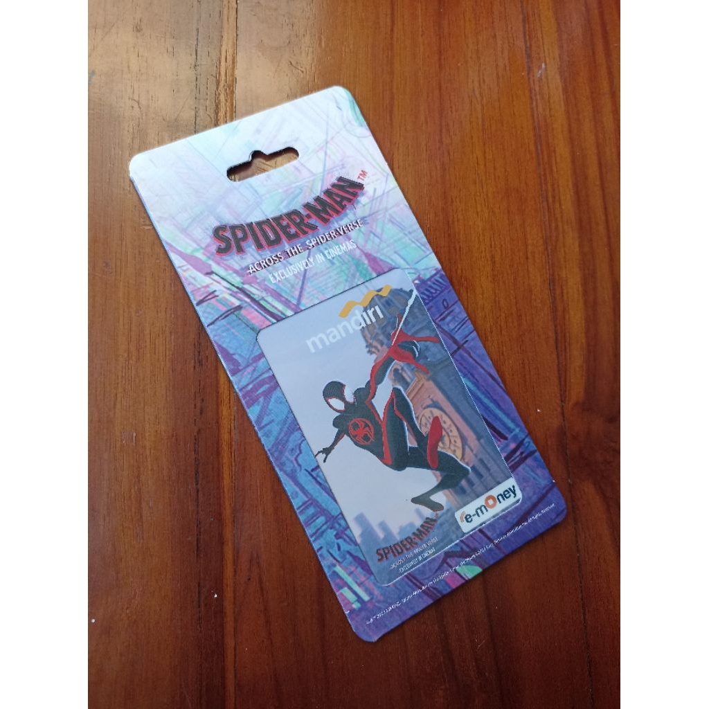 Kartu eMoney Spiderman Limited Edition