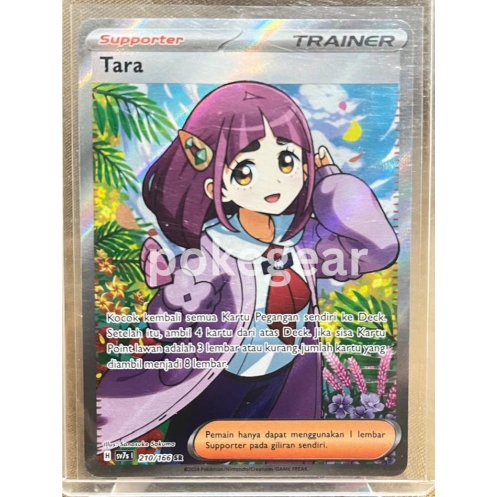 Tara SR (210/166) Pokemon Indonesia Bimbingan Rasi SV7S