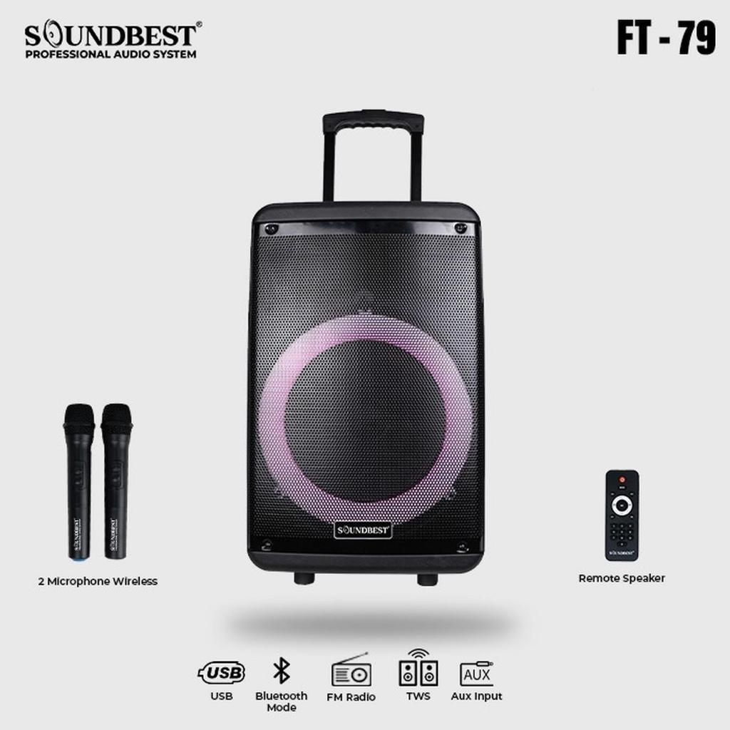 speaker bluetooth soundbest ft79 original 12 inch soundbest ft 79 | MELODY CLASSIC